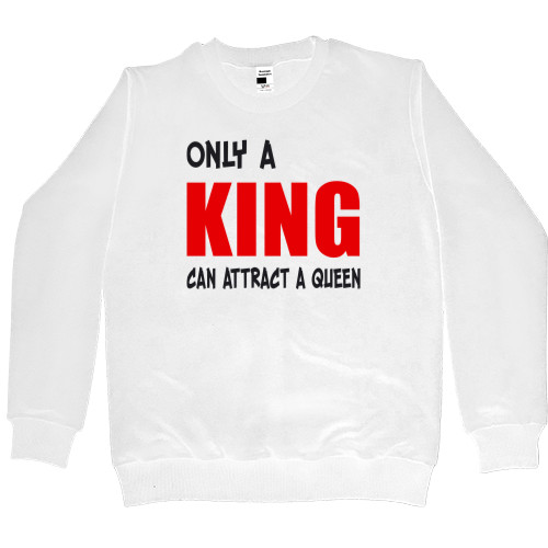 Women's Premium Sweatshirt - Only a king - Mfest