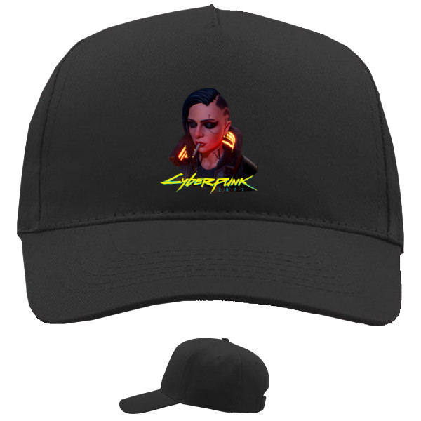 Baseball Caps - 5 panel - Cyberpunk girl 2 - Mfest