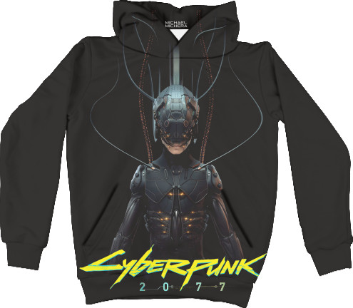 Kids' Hoodie 3D - Cyber full - Mfest