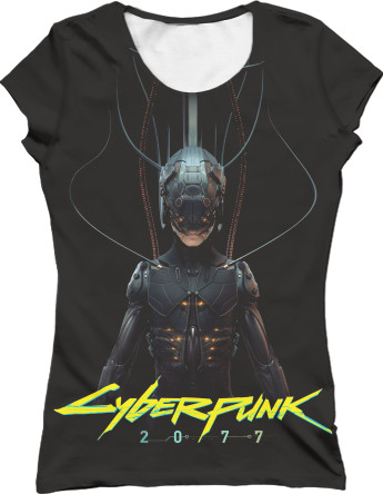 Women's T-Shirt 3D - Cyber full - Mfest