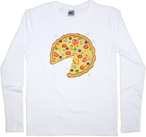 Men's Longsleeve Shirt - Family pizza 1 - Mfest