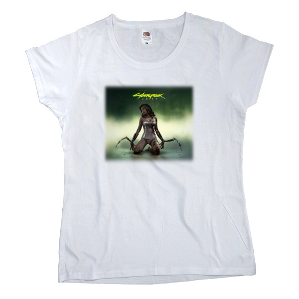 Women's T-shirt Fruit of the loom - Cyberpunk girl - Mfest