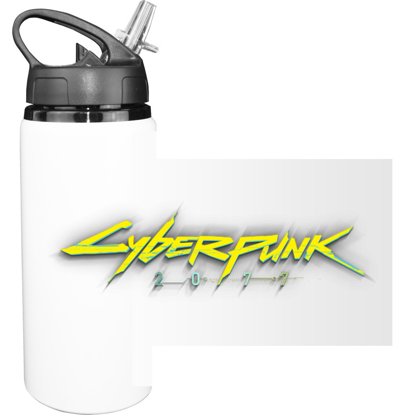 Sport Water Bottle - Cyberpunk 2077 - Mfest