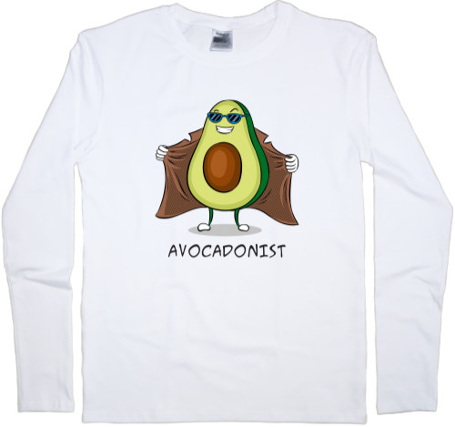 Футболка з Довгим Рукавом Чоловіча - Avocadonist - Mfest