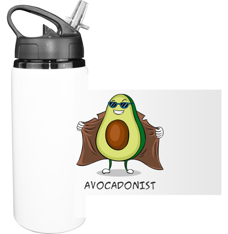 Sport Water Bottle - Avocadonist - Mfest