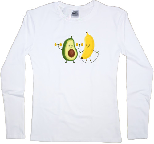 Women's Longsleeve Shirt - Avocado sport - Mfest