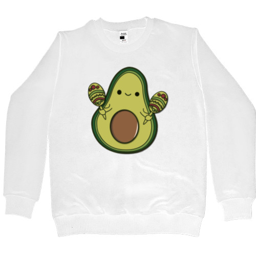 Men’s Premium Sweatshirt - Avocado Mexican - Mfest