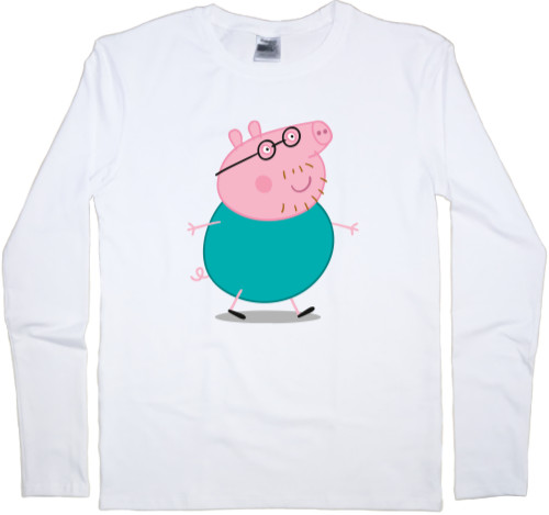 Kids' Longsleeve Shirt - Свинка Пеппа 6 - Mfest