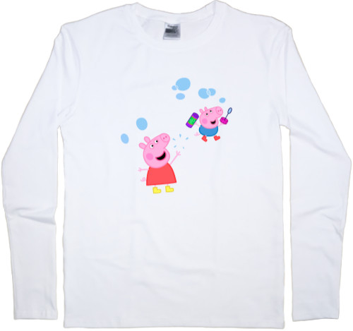 Kids' Longsleeve Shirt - Свинка Пеппа 4 - Mfest