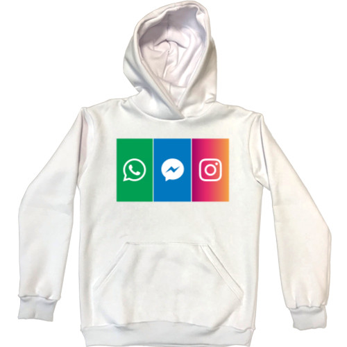 Unisex Hoodie - Social networks - Mfest