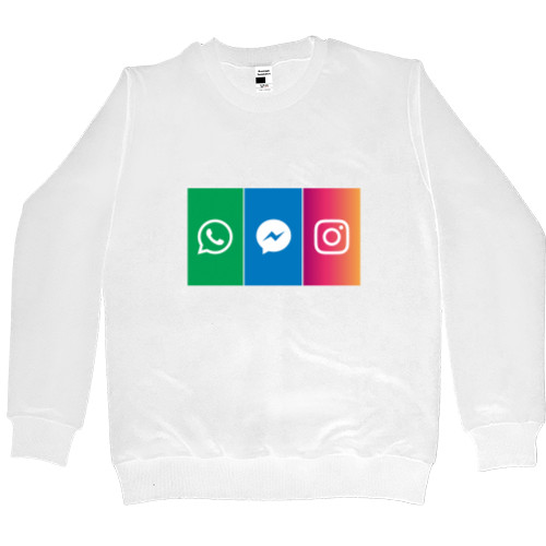 Men’s Premium Sweatshirt - Social networks - Mfest