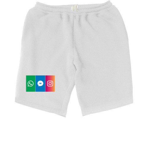 Men's Shorts - Social networks - Mfest