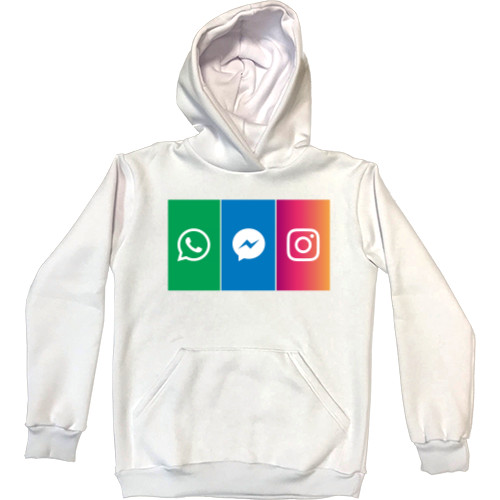 Kids' Premium Hoodie - Social networks - Mfest