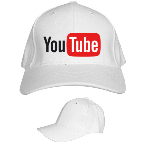 Kids' Baseball Cap 6-panel - Youtube 6 - Mfest