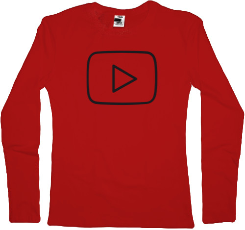 Women's Longsleeve Shirt - Youtube 2 - Mfest