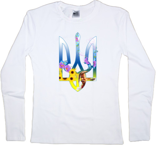 Women's Longsleeve Shirt - Герб 7 - Mfest