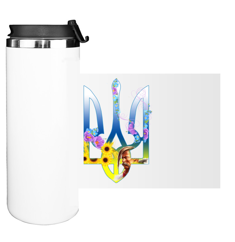 Water Bottle on Tumbler - Герб 7 - Mfest