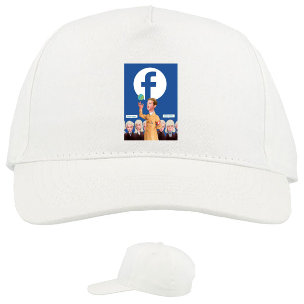 Baseball Caps - 5 panel - Facebook Mark Zuckerberg - Mfest