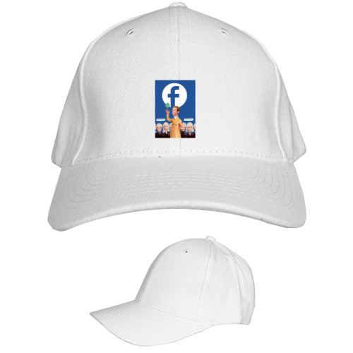 Kids' Baseball Cap 6-panel - Facebook Mark Zuckerberg - Mfest