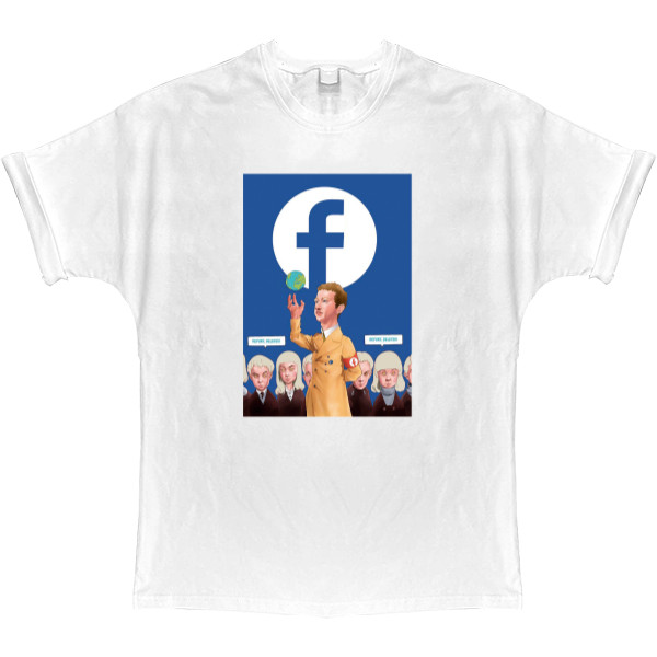 T-shirt Oversize - Facebook Mark Zuckerberg - Mfest