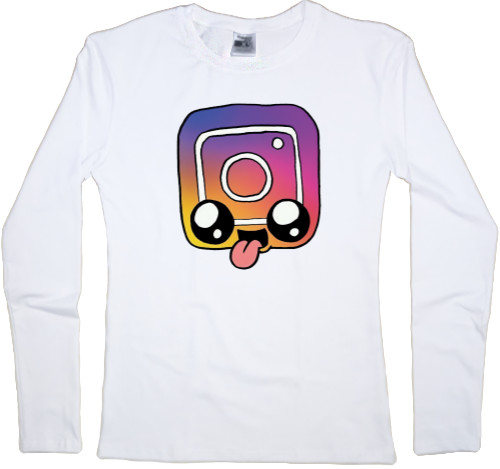 Women's Longsleeve Shirt - Instagram hero - Mfest