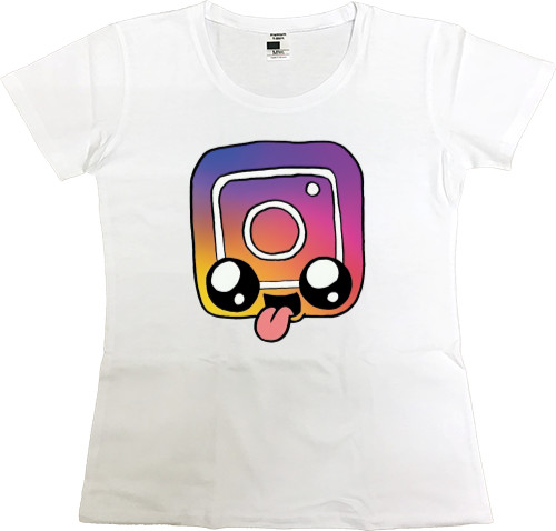 Women's Premium T-Shirt - Instagram hero - Mfest