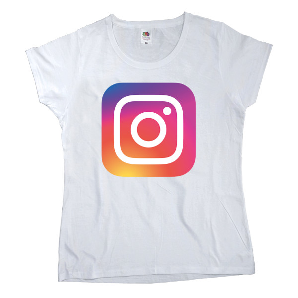 Women's T-shirt Fruit of the loom - Instagram - Mfest