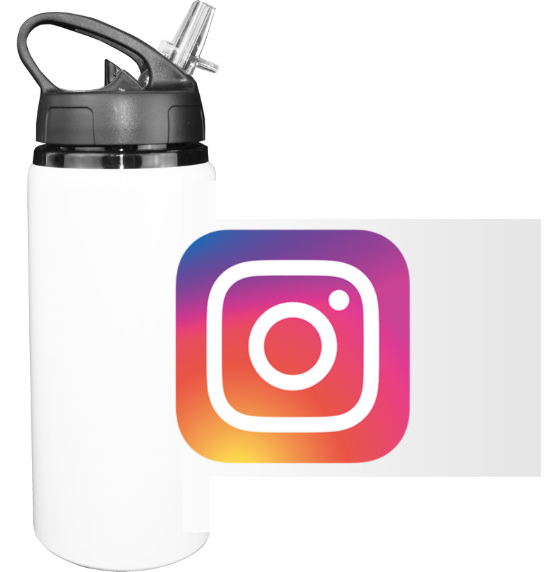 Sport Water Bottle - Instagram - Mfest