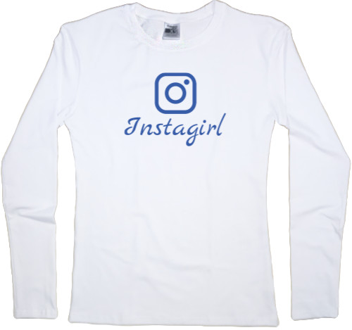 Women's Longsleeve Shirt - Instagirl - Mfest