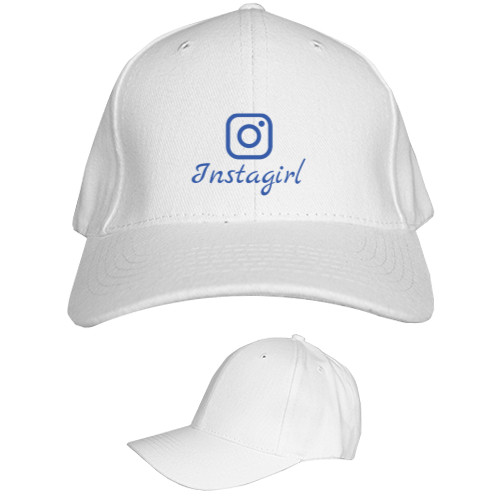 Kids' Baseball Cap 6-panel - Instagirl - Mfest