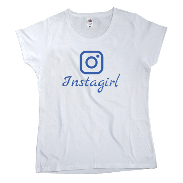 Women's T-shirt Fruit of the loom - Instagirl - Mfest