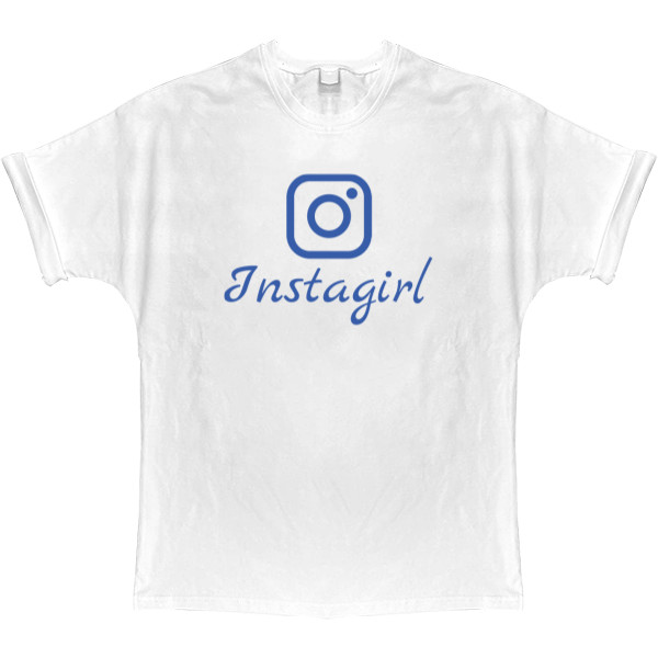 T-shirt Oversize - Instagirl - Mfest