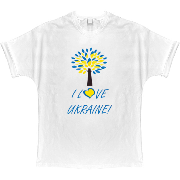 T-shirt Oversize - Украина 1 - Mfest