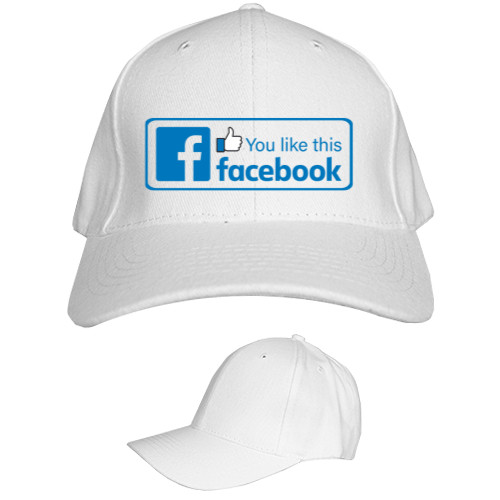 Kids' Baseball Cap 6-panel - Facebook 6 - Mfest