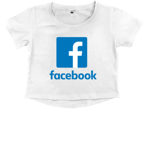 Kids' Premium Cropped T-Shirt - Facebook 7 - Mfest