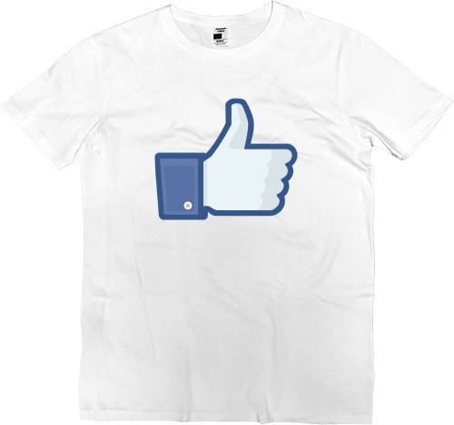 Facebook - Футболка Премиум Детская - Facebook Like - Mfest