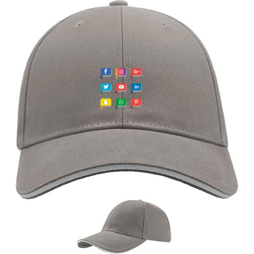 Sandwich Baseball Cap - Apps - Mfest