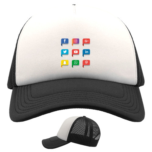 Kids' Trucker Cap - Apps - Mfest