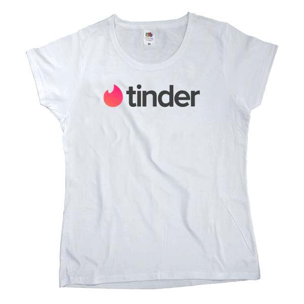 Women's T-shirt Fruit of the loom - Tinder - Mfest