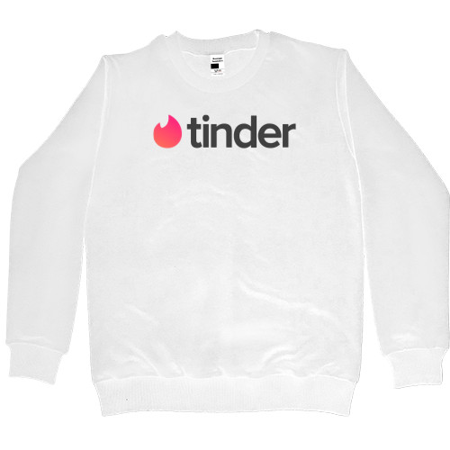 Women's Premium Sweatshirt - Tinder - Mfest