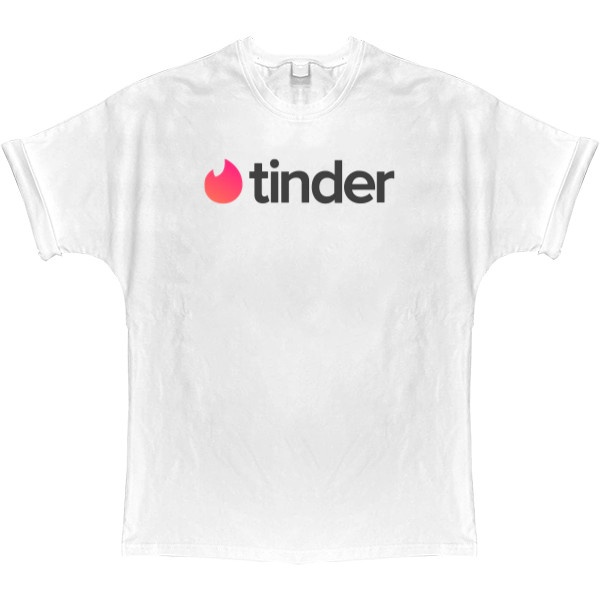 T-shirt Oversize - Tinder - Mfest