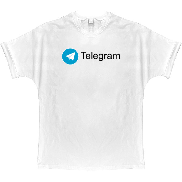 T-shirt Oversize - Telegram 2 - Mfest