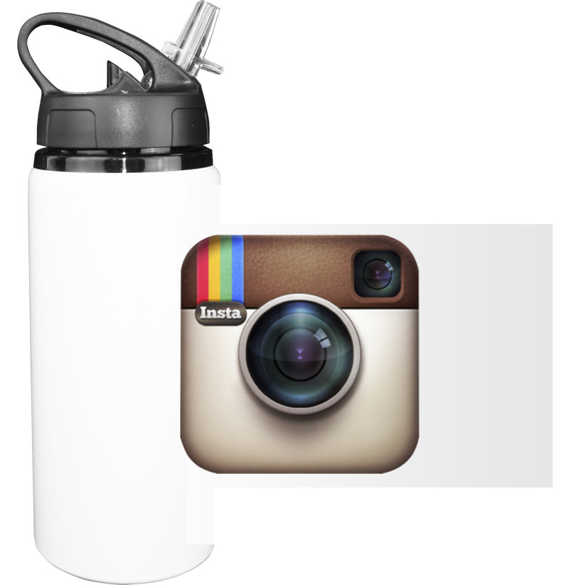 Sport Water Bottle - Instagram Polaroid - Mfest