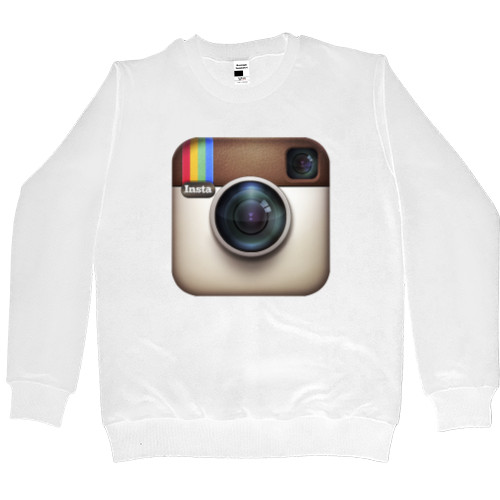 Men’s Premium Sweatshirt - Instagram Polaroid - Mfest