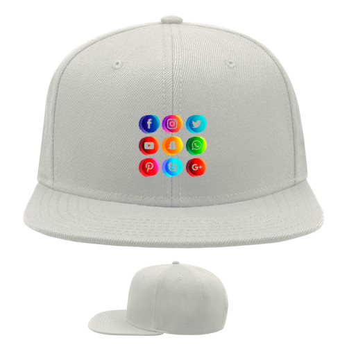 Snapback Baseball Cap - Apps 3 - Mfest