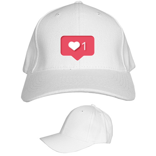 Kids' Baseball Cap 6-panel - Instagram Like - Mfest