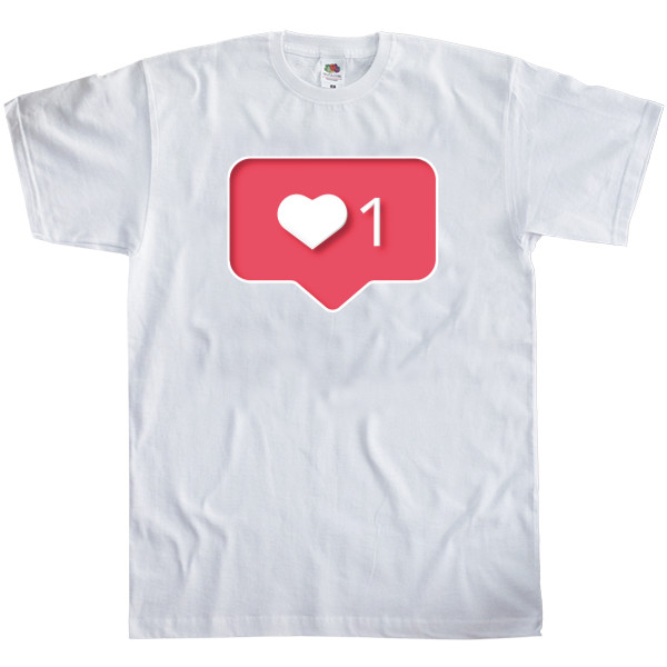 Kids' T-Shirt Fruit of the loom - Instagram Like - Mfest