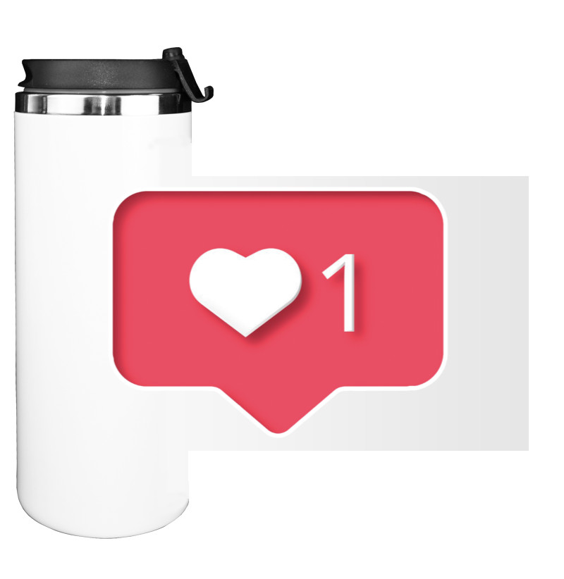 Water Bottle on Tumbler - Instagram Like - Mfest