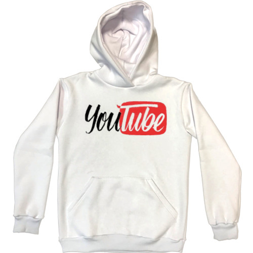 Unisex Hoodie - Youtube coursive - Mfest