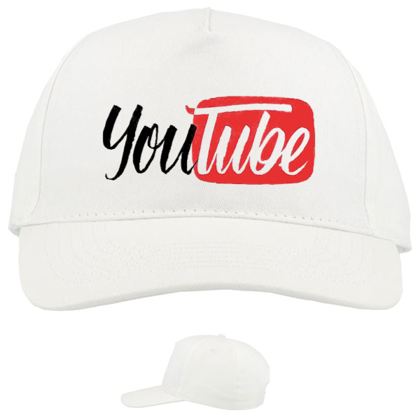 Baseball Caps - 5 panel - Youtube coursive - Mfest